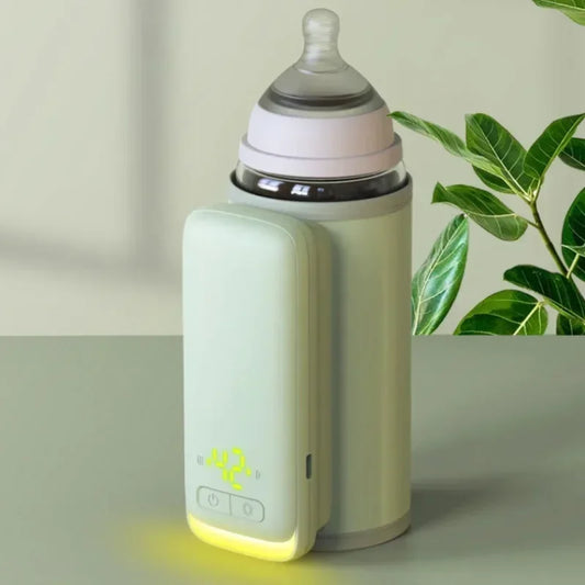 Portable and Fast Night Milk Dispenser Rechargeable Intelligent Constant Temperature Milk Bottle Heating and Insulation Sleeve